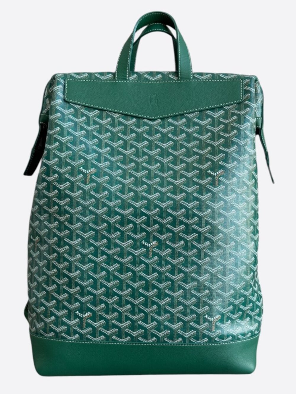 Goyard Green Cisalpin Backpack